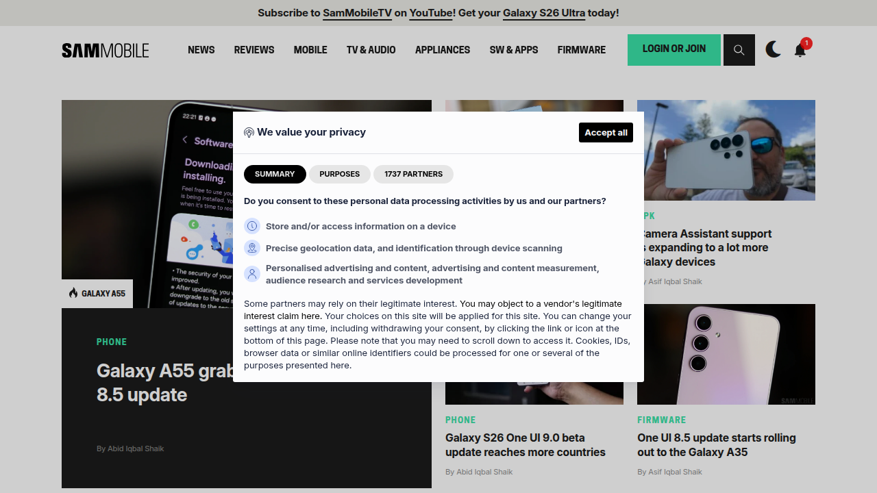 Stay updated on Samsung news, firmware, and One UI releases, including interface changes.