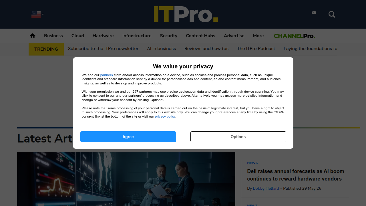 IT Pro, a leading online publication for business technology news and reviews.