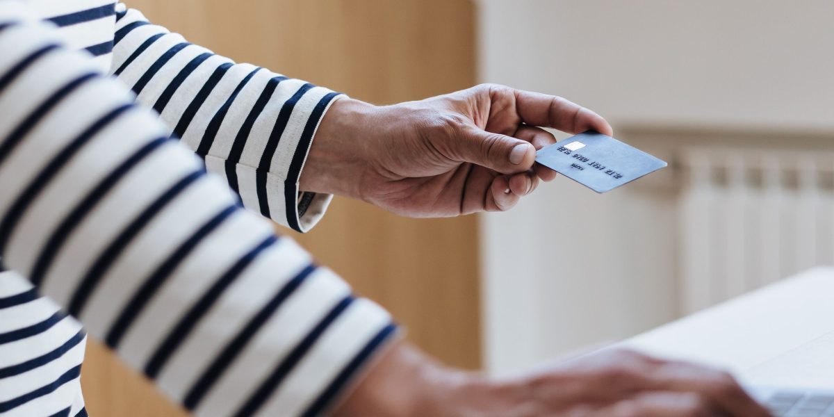 A person looking calm and assured while using a smartphone, symbolizing data security and peace of mind.