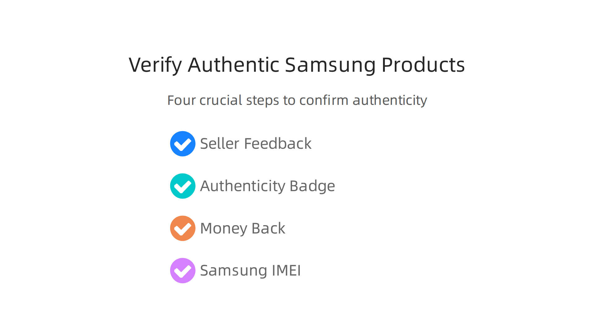 Four crucial steps to confirm the authenticity of your Samsung purchase on eBay and protect against fakes.