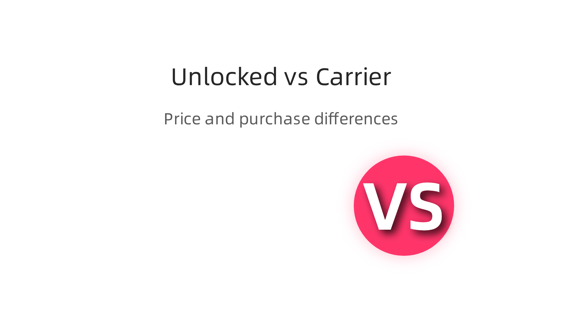 Key differences between buying an unlocked iPhone 15 Pro Max versus a carrier-subsidized model.
