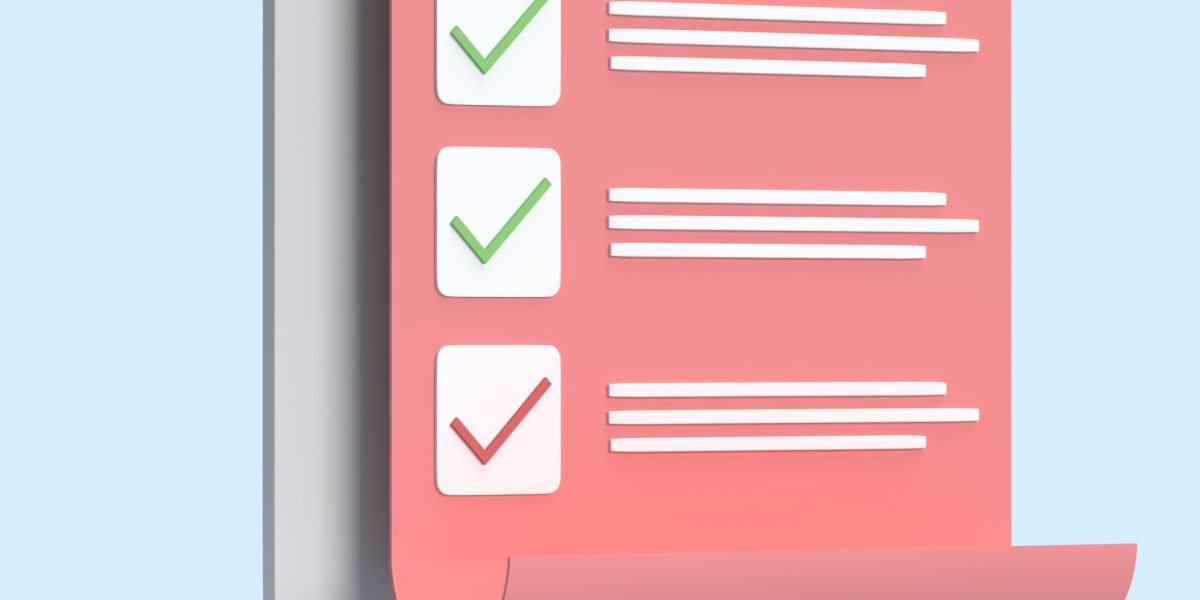 A person confidently reviews a checklist, symbolizing the proactive approach to smart shopping and procurement discussed in the article.
