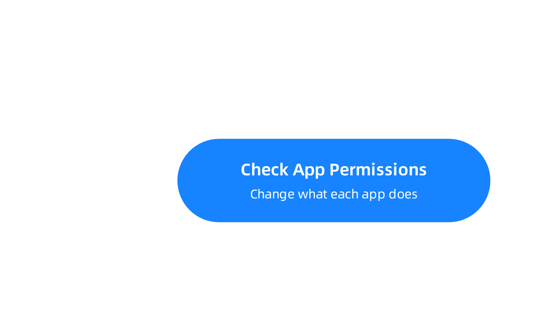 An infographic outlining key steps users can take to manage privacy settings on their Samsung phone.