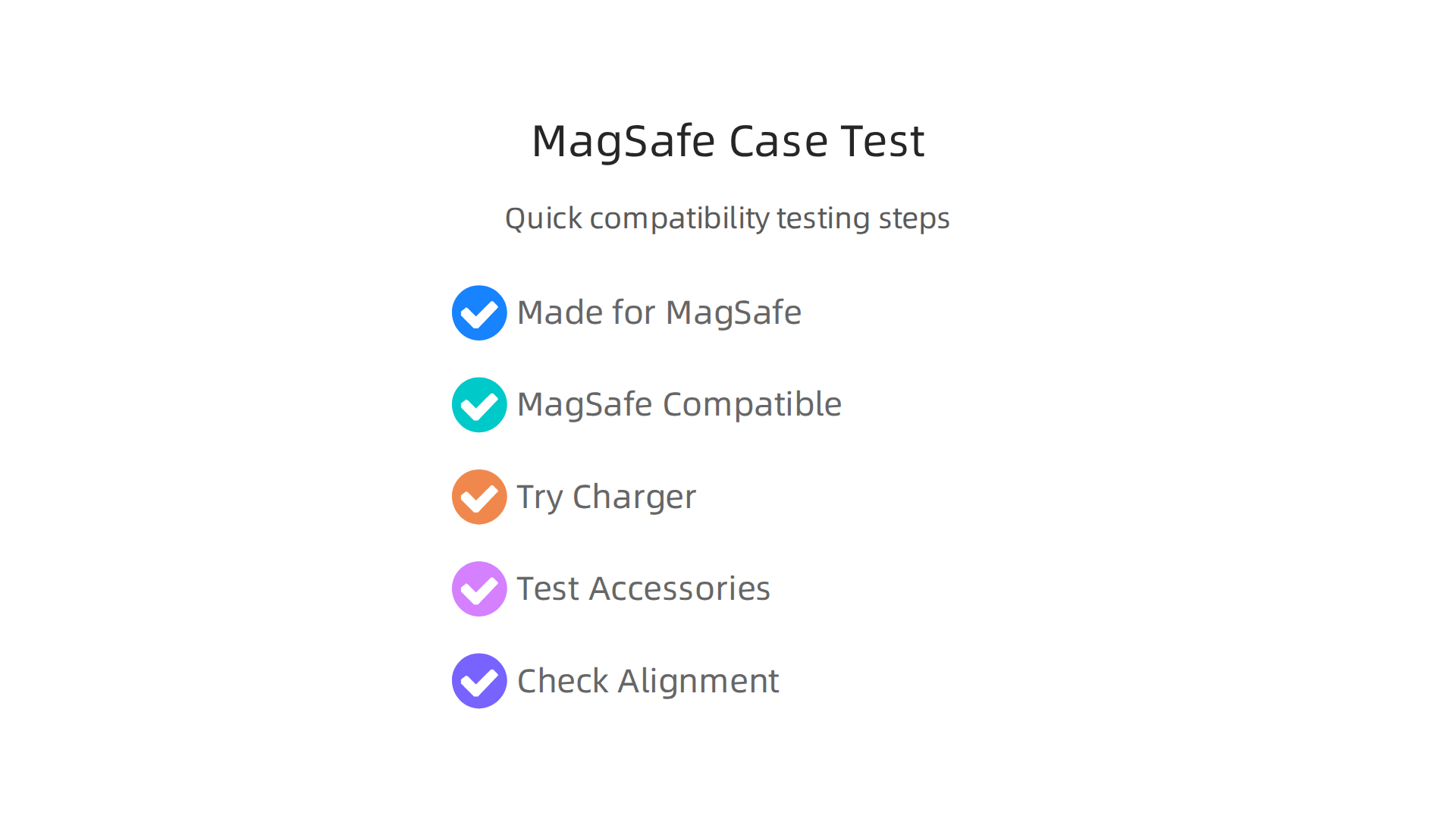 A guide to understanding and testing MagSafe compatibility for iPhone 15 Pro Max cases.