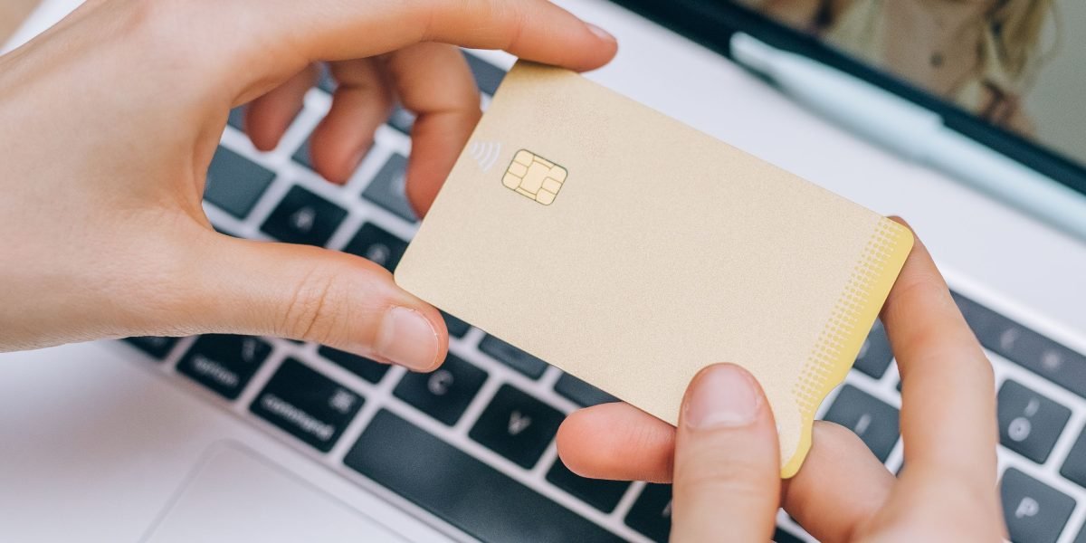 A person making a secure online payment, highlighting the importance of safe transaction methods.